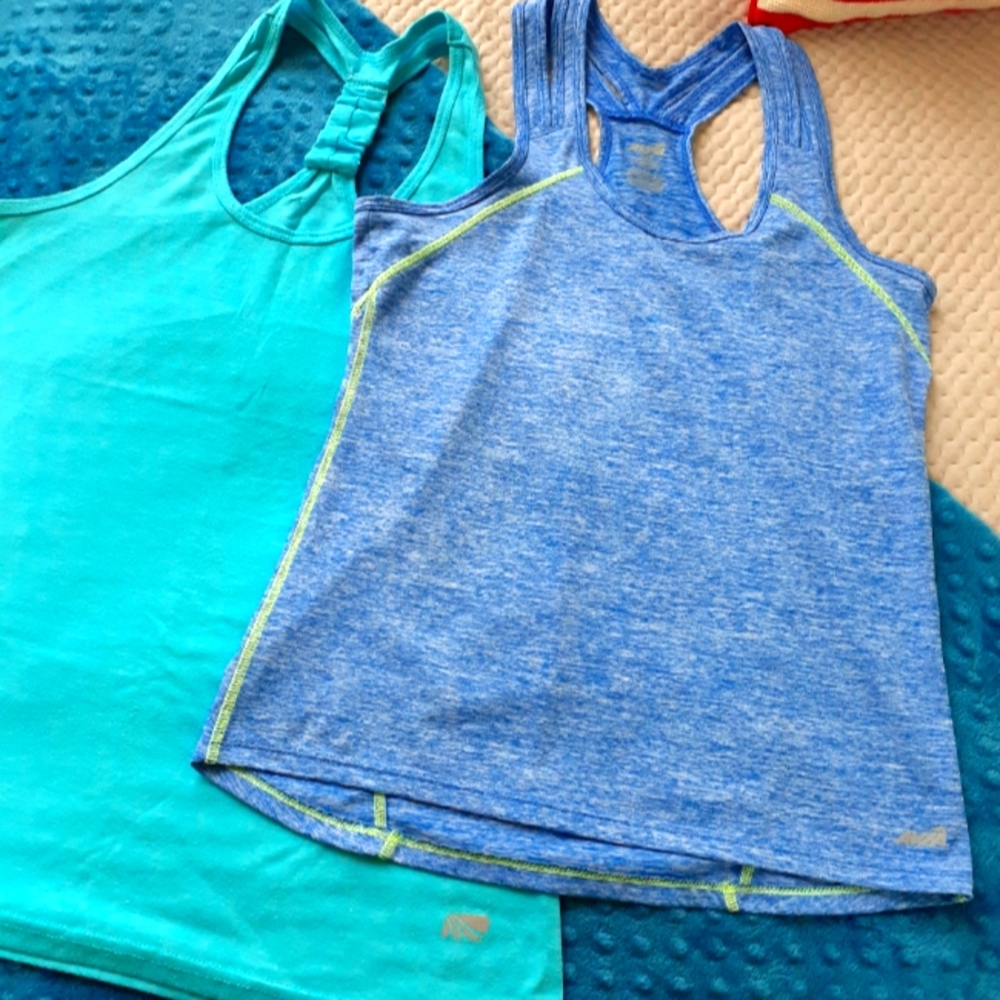 Active Tank Set of 2 | Small + Large | Blue